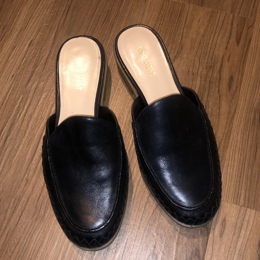 Nine West slides size 7